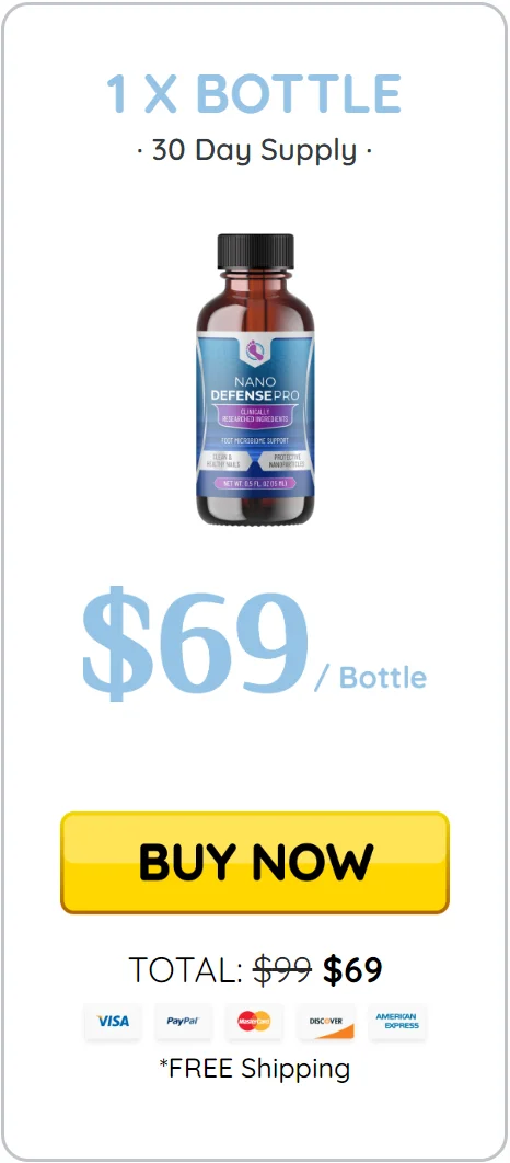 NanoDefense Pro™ 1 bottle pricing